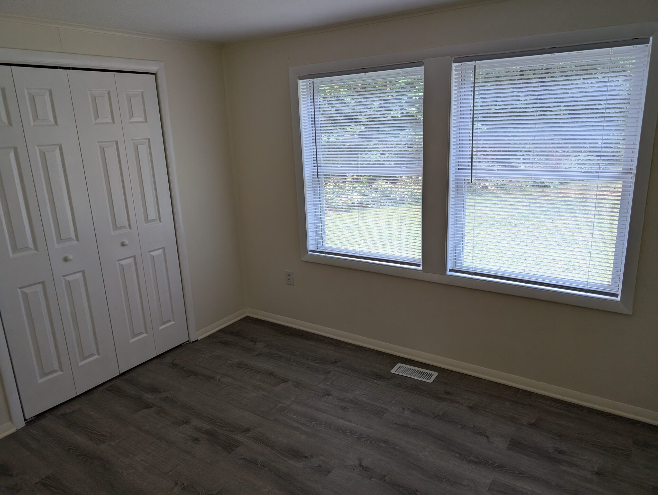 empty bedroom in a house